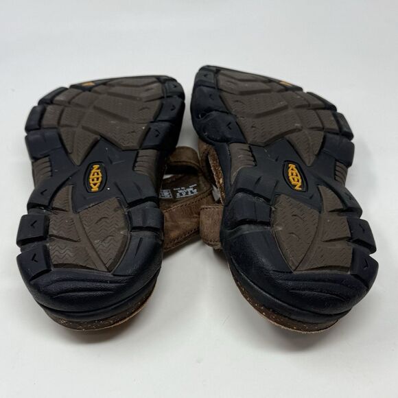 Keen Sarasota Sandals Womens 9 Brown Leather Hiking Trail Open Toe Slides - Picture 15 of 15